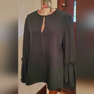 ANTONIO MELANI Dark Green Blouse, S